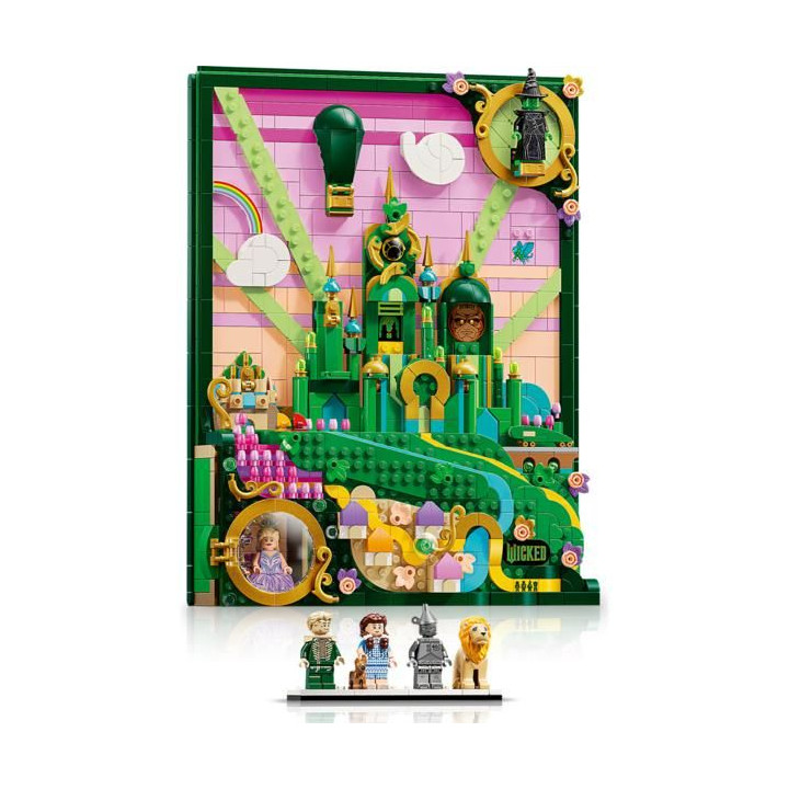 LEGO Wicked - Nástěnné umění: Emerald City