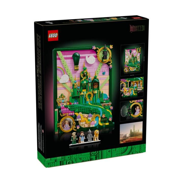LEGO Wicked - Nástěnné umění: Emerald City