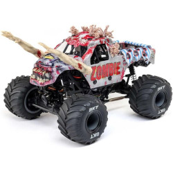 RC model auta Losi Mini LMT v měřítku 1:18, přináší sílu a jízdní vlastnosti větších monster trucků a přitom se vejde do batohu. Model na zmenšené platformě LMT obsahuje stejnosměrný pohon 4WD, licencovanou karoserii a realistické pneumatiky BKT....