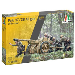 Mode Kit figurky 96460 - Pak 97/38 AT Gun with Crew (1:35)
