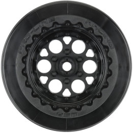 Pro-Line disk 2.2/3.0" Showtime+ Wide zadní H12 černý (2)