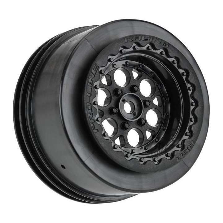 Pro-Line disk 2.2/3.0" Showtime+ Wide zadní H12 černý (2)