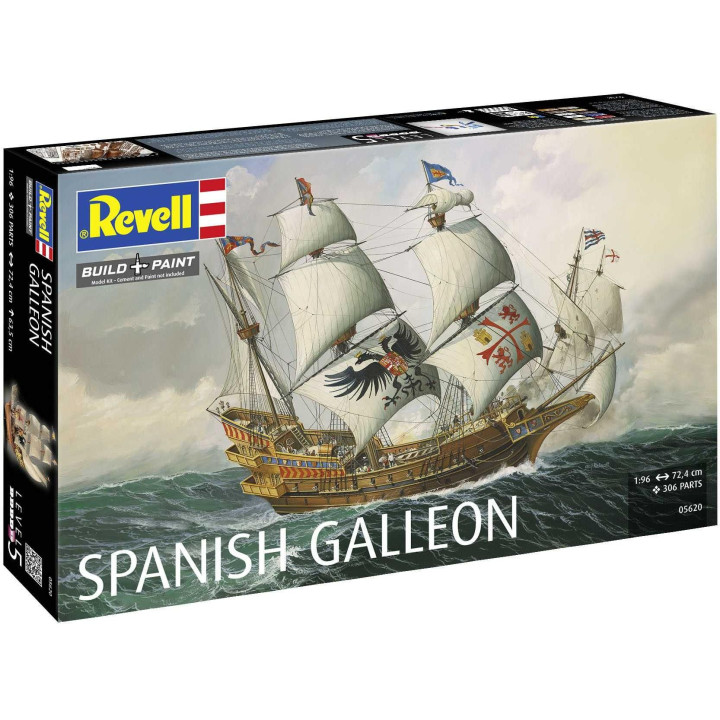 Plastic ModelKit loď 05620 - Spanish Galleon (1:96)