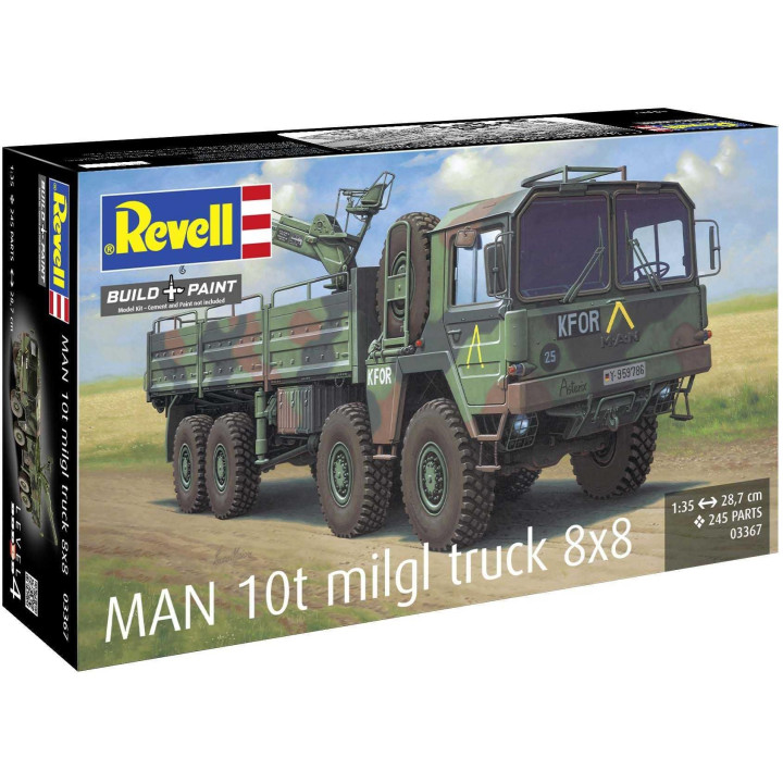 Plastic ModelKit military 03367 - MAN 10t milgl 8x8 Truck (1:35)