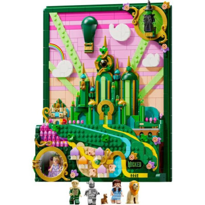 LEGO Wicked - Nástěnné umění: Emerald City