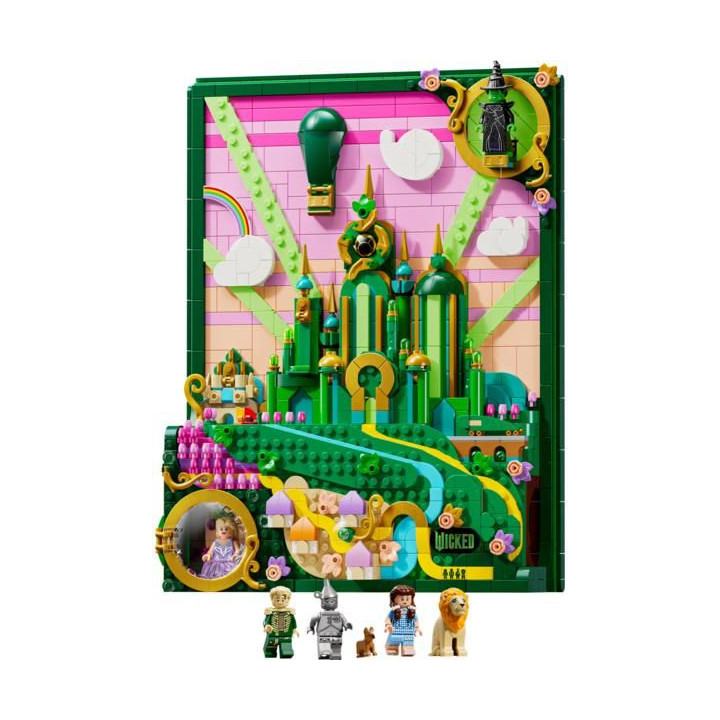 LEGO Wicked - Nástěnné umění: Emerald City