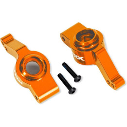 Traxxas těhlice zadní hliníková oranžová (pár) (pro NO9080)