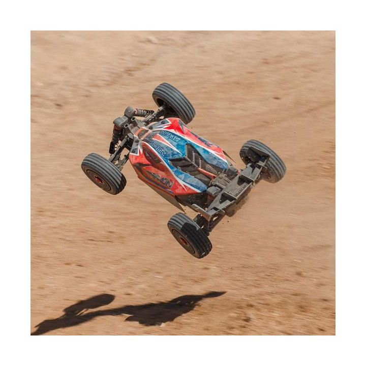 Arrma Typhon 223S BLX 1:8 4WD RTR DSC červená