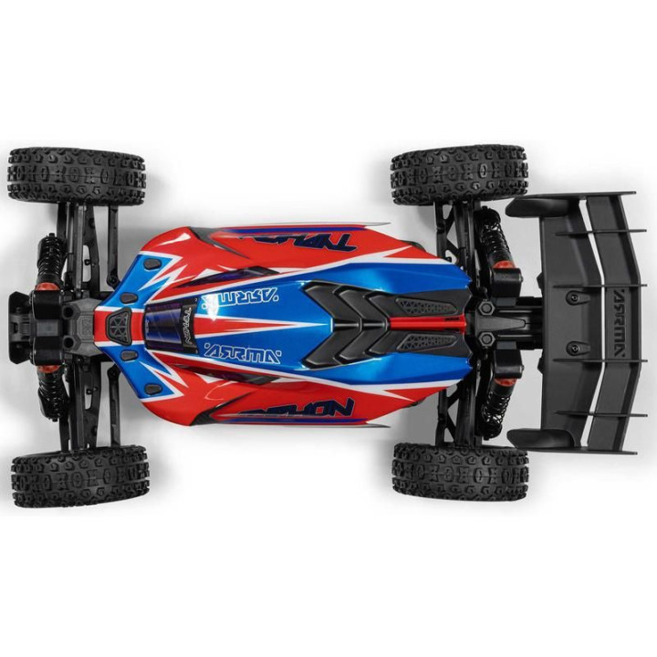 Arrma Typhon 223S BLX 1:8 4WD RTR DSC červená