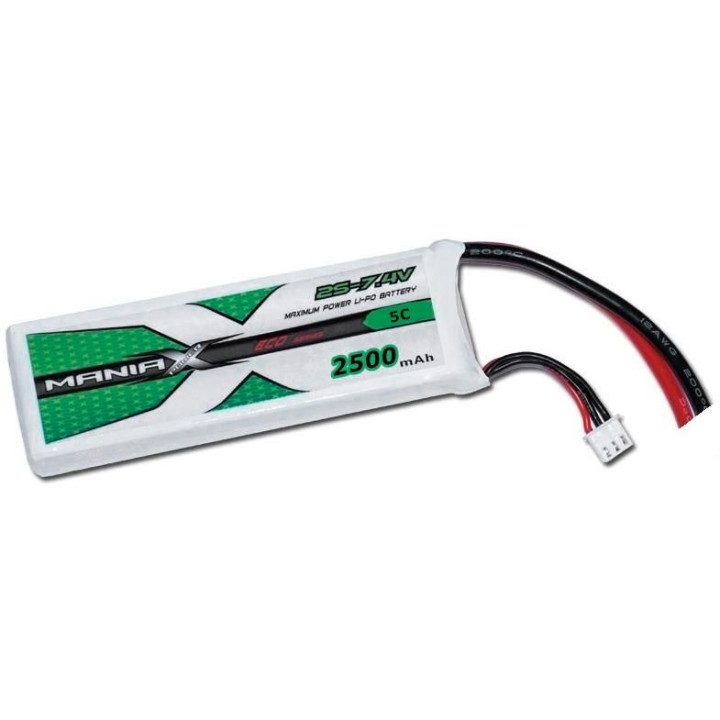 ManiaX Lipol 7.4V 2500mAh 5C RX