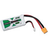 LiPo akumulátorová sada ManiaX se zatížitelností 30/60C, nabíjení 1-3C, max. 5C. Tříčlánek 3S 11,1V 1000 mAh, rozměry: 70x34x17mm, hmotnost: 98g, XT60 + servisní konektor JST-XH.
