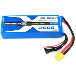 ManiaX Lipol 22.2V 2600mAh 45C