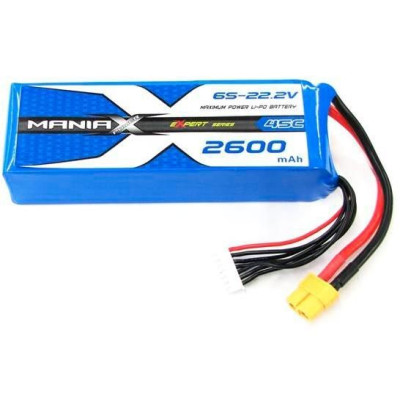 ManiaX Lipol 22.2V 2600mAh 45C