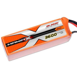 ManiaX Lipol 22.2V 3600mAh 80C