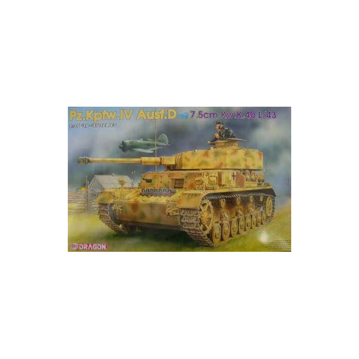 Model Kit tank 6330 - Pz.Kpfw.IV Ausf.D mit 7.5cm Kw.K 40 L/43 (1:35)