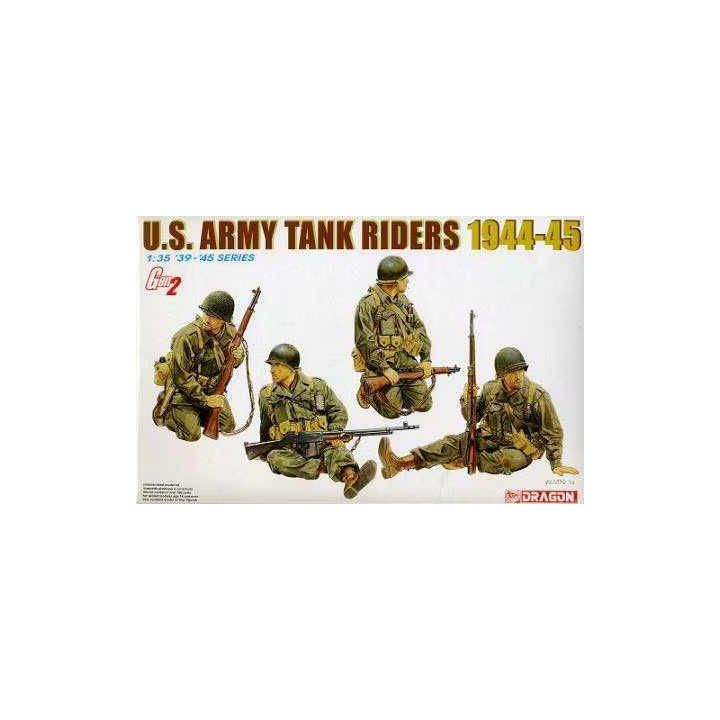 Model Kit figurky 6378 - US ARMY TANK RIDERS 1944-45 (1:35)