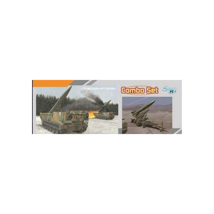 Model Kit military 3592 - M752 TACTICAL BALLISTIC MISSILE LAUNCHER + MGM-52 LANCE MISSILE LAUNCHER (1:35)