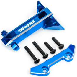 Traxxas výztuha držáku předních tlumičů hliníková modrá