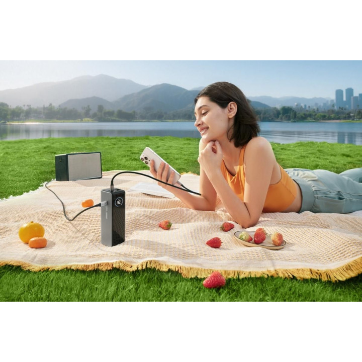 EcoFlow RAPID Power Banka (25000mAh,170W) - stříbrná