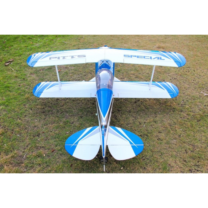 87" Pitts S2B Modrý (2,2m)