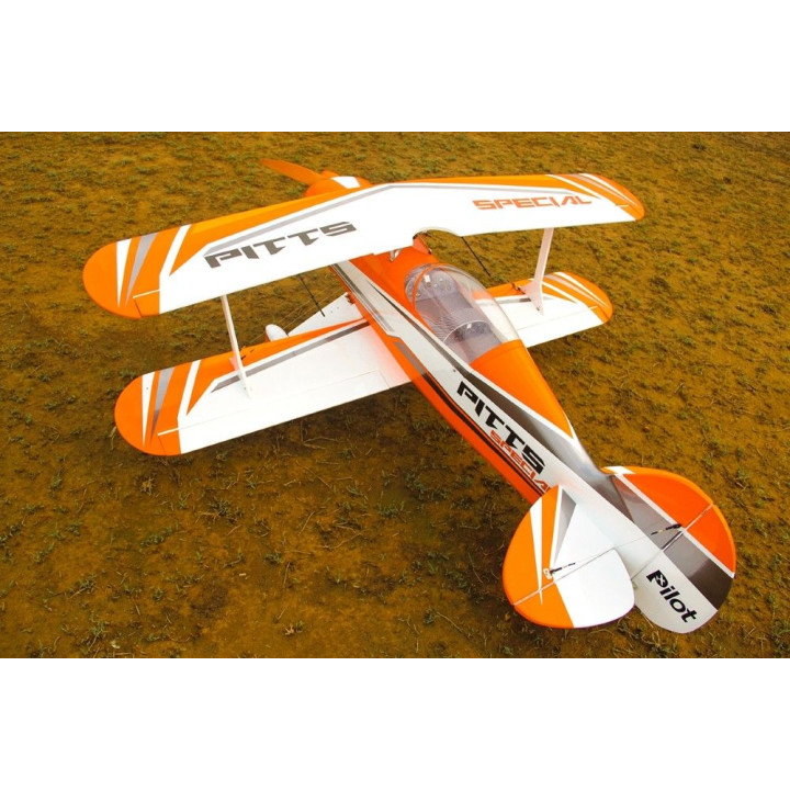 87" Pitts S2B Oranžový (2,2m)