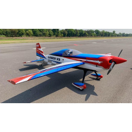 103" Laser V3 2610mm 120cc Modro-Červený Ryu