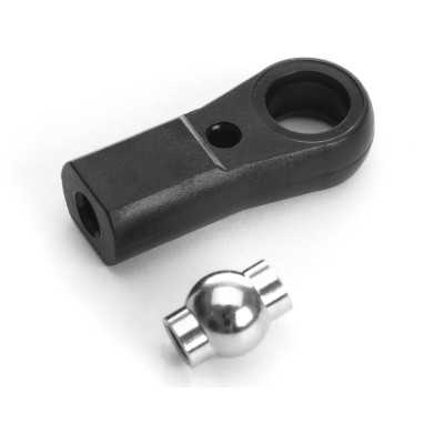 MAXI kloubek M3 s kulovým kloubem 6,0mm a vrtáním 3,0mm, 100 ks.