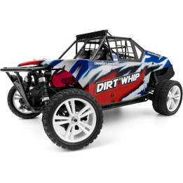 HiMOTO 1:10 Desert Buggy DIRT WHIP 2,4 GHz RTR set, modrá/červená