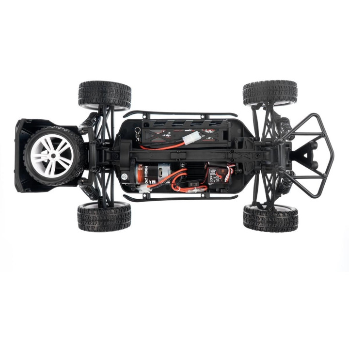 HiMOTO 1:10 Desert Buggy DIRT WHIP 2,4 GHz RTR set, modrá/červená