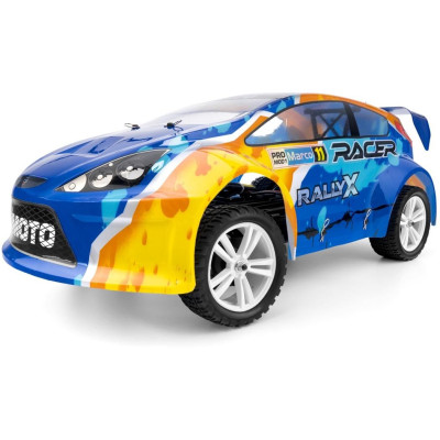 HiMOTO 1:10 Rally X 2,4 GHz RTR set, modrá