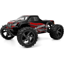 HiMOTO 1:18 Monster Truck MASTADON 2,4 GHz RTR set, červená