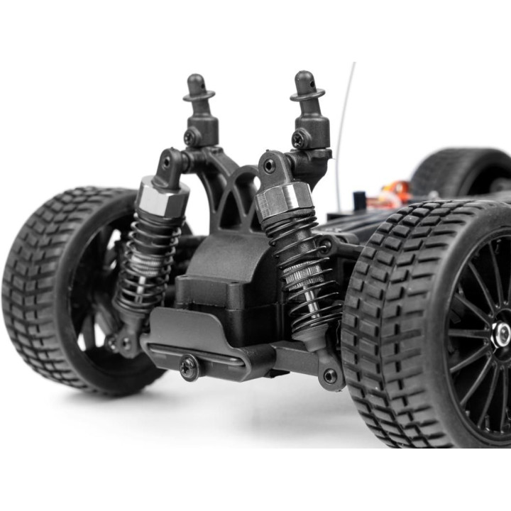 HiMOTO 1:18 Rally TRICER Brushless 2,4 GHz RTR set, červená