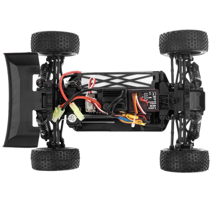 HiMOTO 1:18 Buggy SPINO Brushless 2,4 GHz RTR set, červená