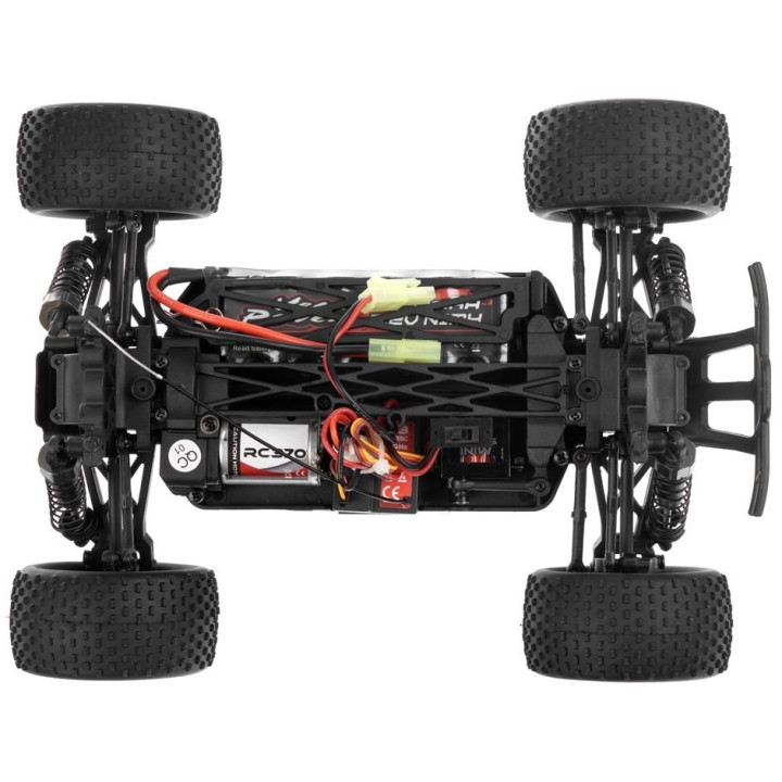 HiMOTO 1:18 Truggy CENTRO 2,4 GHz RTR set, červená