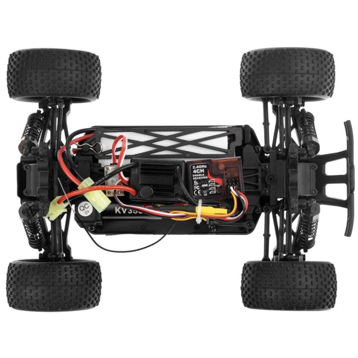 HiMOTO 1:18 Truggy CENTRO Brushless 2,4 GHz RTR set, modrá