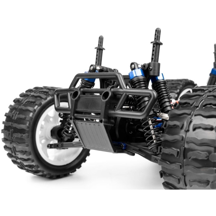 HiMOTO 1:10 Monster Truck EMXT-1 Brushless 2,4 GHz RTR set, modrá