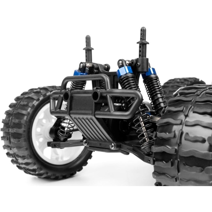 HiMOTO 1:10 Monster Truck EMXT-1 Brushless 2,4 GHz RTR set, modrá