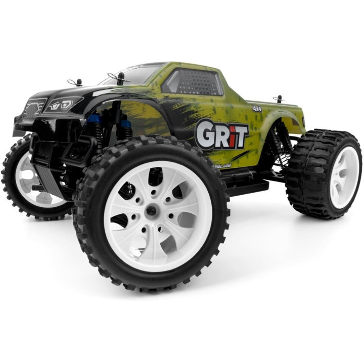 HiMOTO 1:10 Monster Truck EMXT-1 Brushless 2,4 GHz RTR set, žlutá