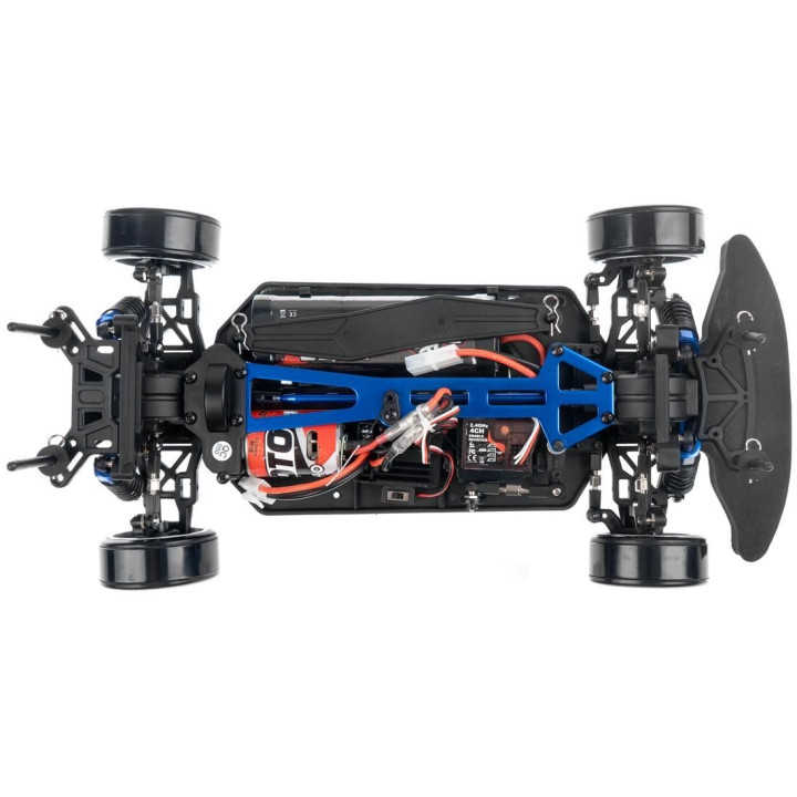 HiMOTO 1:10 Drift TC 2,4 GHz RTR set, červená