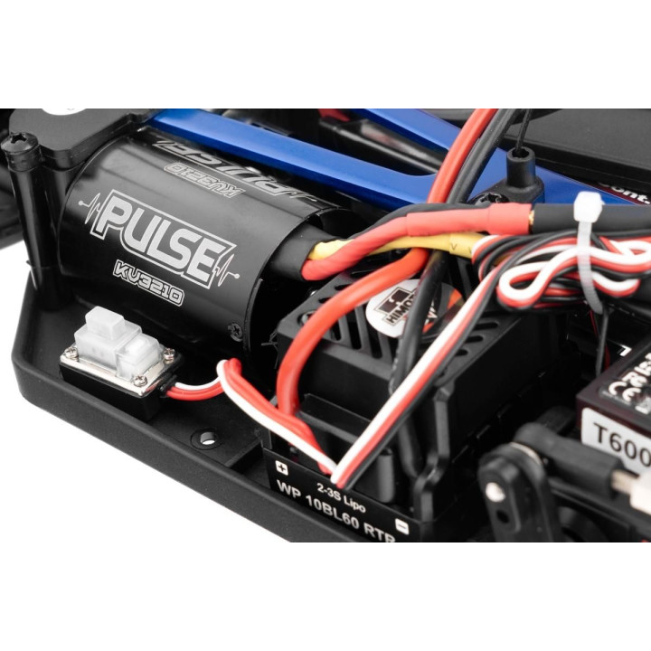 HiMOTO 1:10 Drift TC Brushless 2,4 GHz RTR set, modrá
