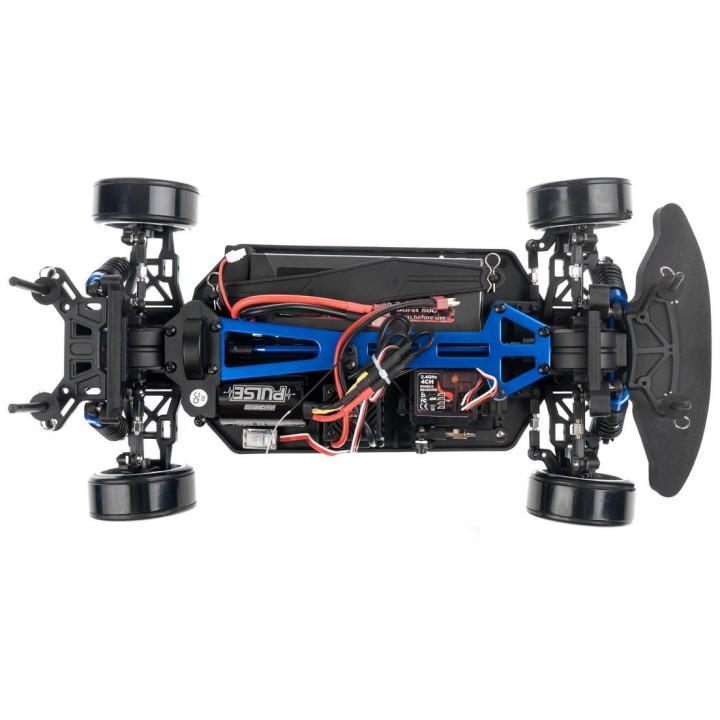 HiMOTO 1:10 Drift TC Brushless 2,4 GHz RTR set, červená