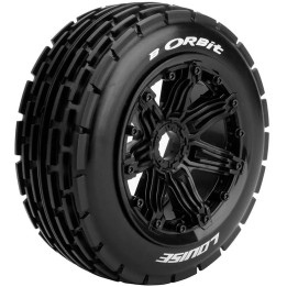 B-ORBIT SPORT 1/5 Baja přední 24mm hex, černé disky, 2 ks