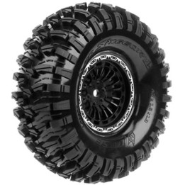 CR-SIXGEAR 1.9 - Kompletní kola s černými disky, 2 ks