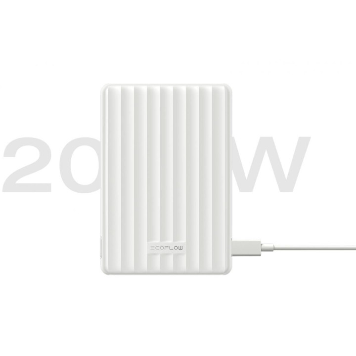 EcoFlow RAPID Magnetická Power Banka (5000mAh)- bílá