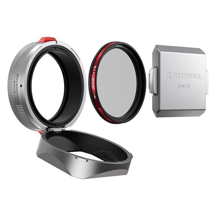 Freewell Real Lens Hood pro Fuji X100VI (stříbrná)