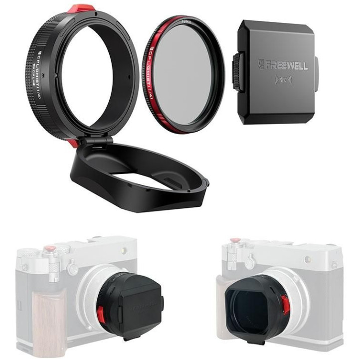 Freewell Real Lens Hood pro Fujifilm GFX100RF (černá)