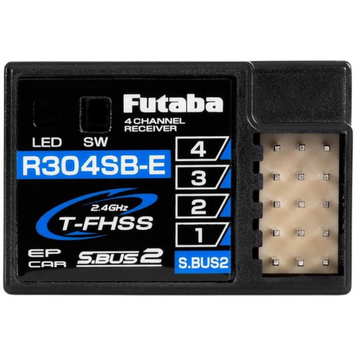 Futaba 4PM Plus T-FHSS, 3x přijímač R304SB-E s telemetrií