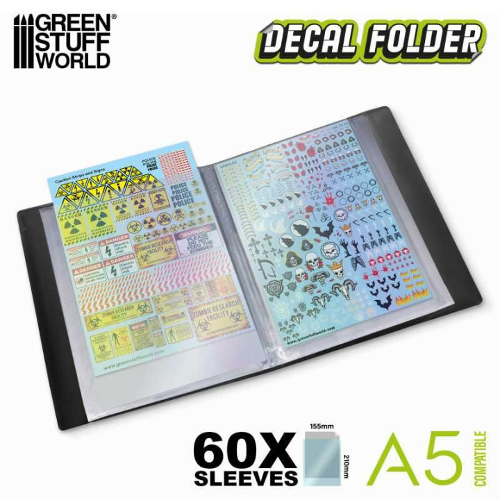 Zakladač na obtlačky A5 / Decal Folder A5