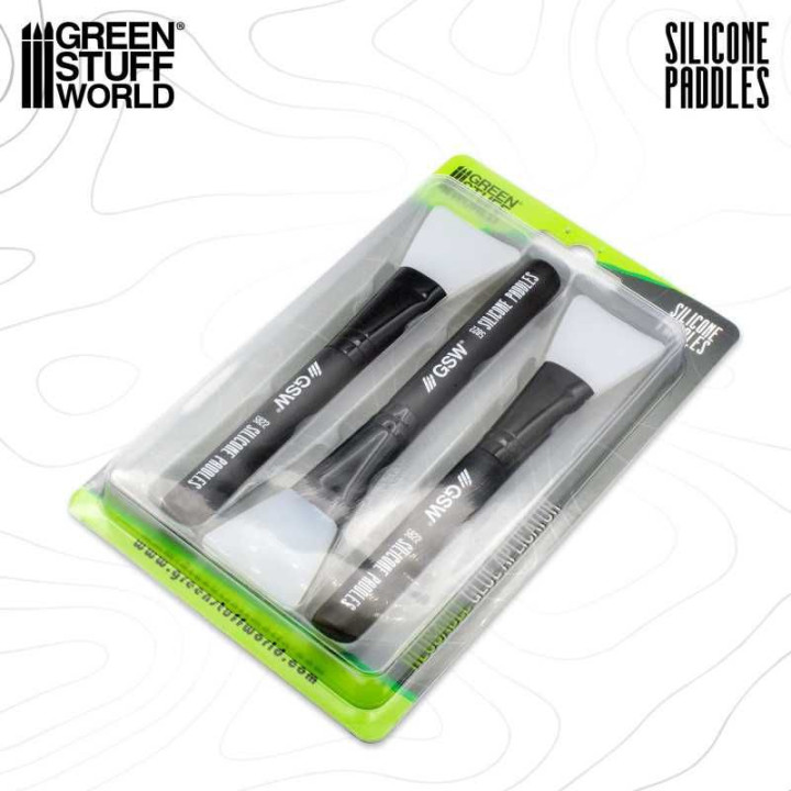 Silikónové aplikačné špachtle  3 kusy