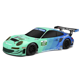 Karoserie lakovaná Porsche 911 GT3 RSR Falken (206mm/210mm)
